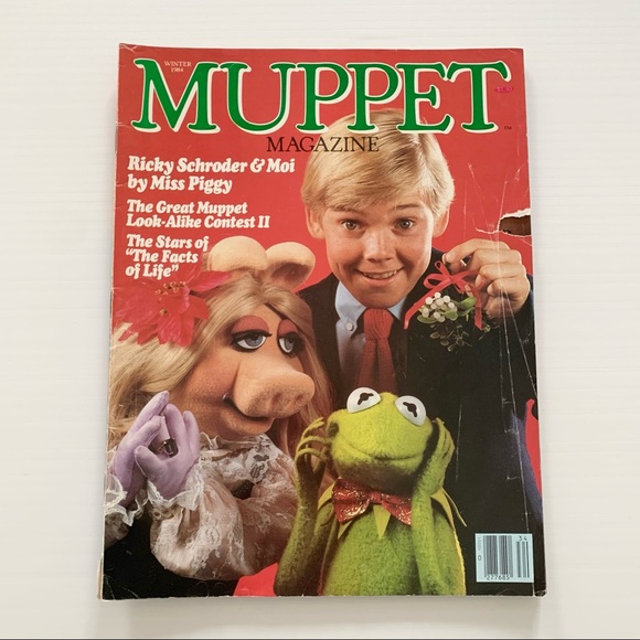 Muppet Magazine Winter 1984 Ricky Schroder and Moi by Miss Piggy - Picture 1 of 6